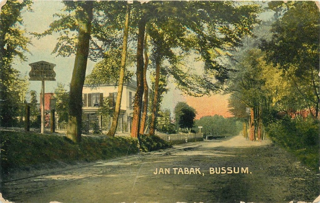 701-058-009 Bussum Jan Tabak, Ophalen of Verzenden, Voor 1920, Noord-Holland