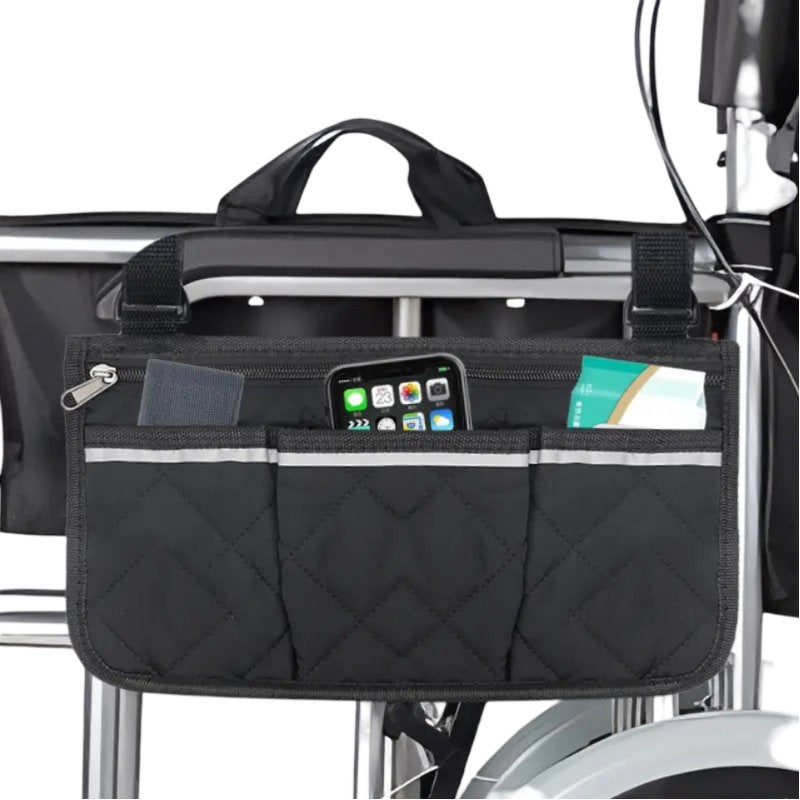 Rolstoeltas Rolstoel Tas – 3 Stuks Zwart Blauw Grijs, Verzenden, Nieuw, Handbewogen rolstoel