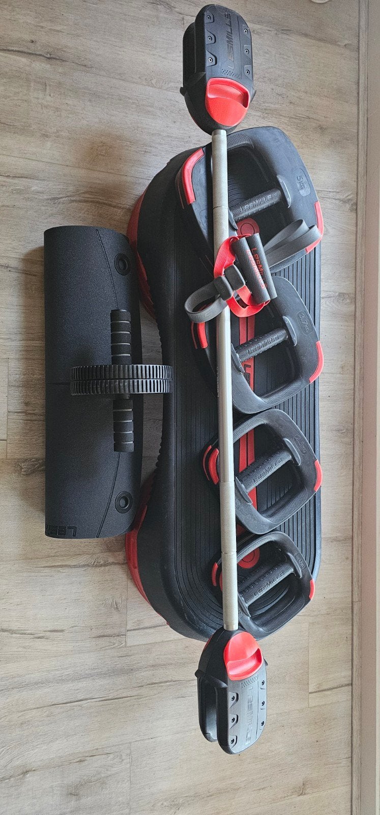 Les Mills Smartbar & Smartstep, Sport en Fitness, Fitnessmaterialen, Ophalen, Gebruikt, Benen, Halterset