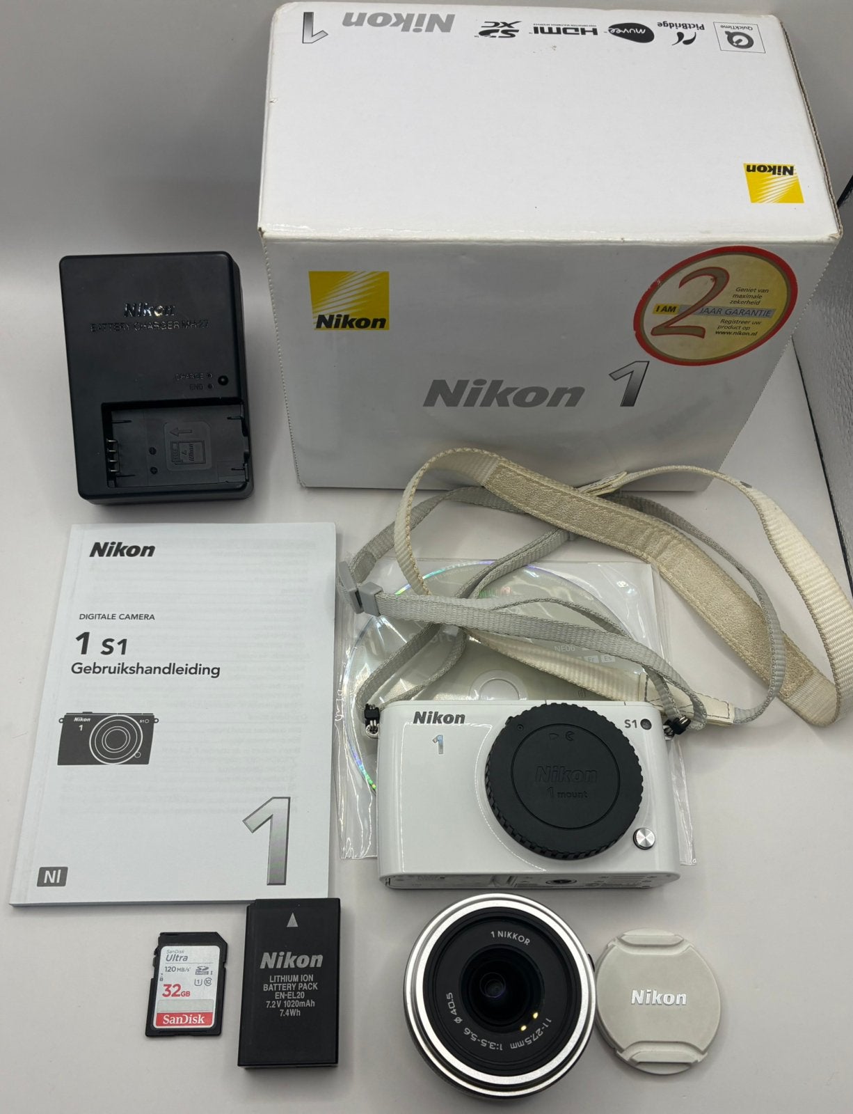 Nikon 1 S1, Ophalen of Verzenden, Zo goed als nieuw, Nikon, Geen optische zoom