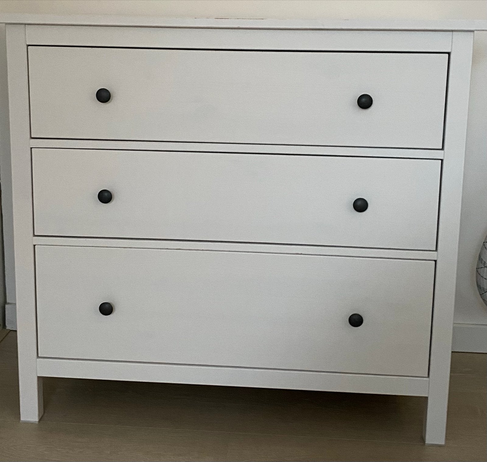 IKEA Hemnes ladekast met 3 lades, Ophalen, Gebruikt, 100 tot 150 cm, 50 tot 100 cm