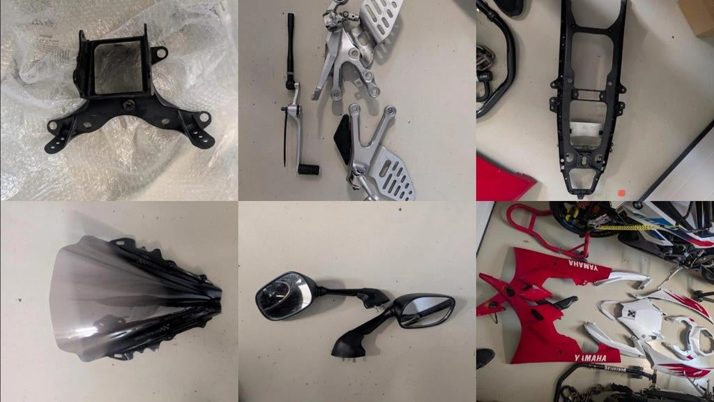 Yamaha R6 onderdelen van meedere modellen en bouwjaren, Ophalen of Verzenden, Gebruikt