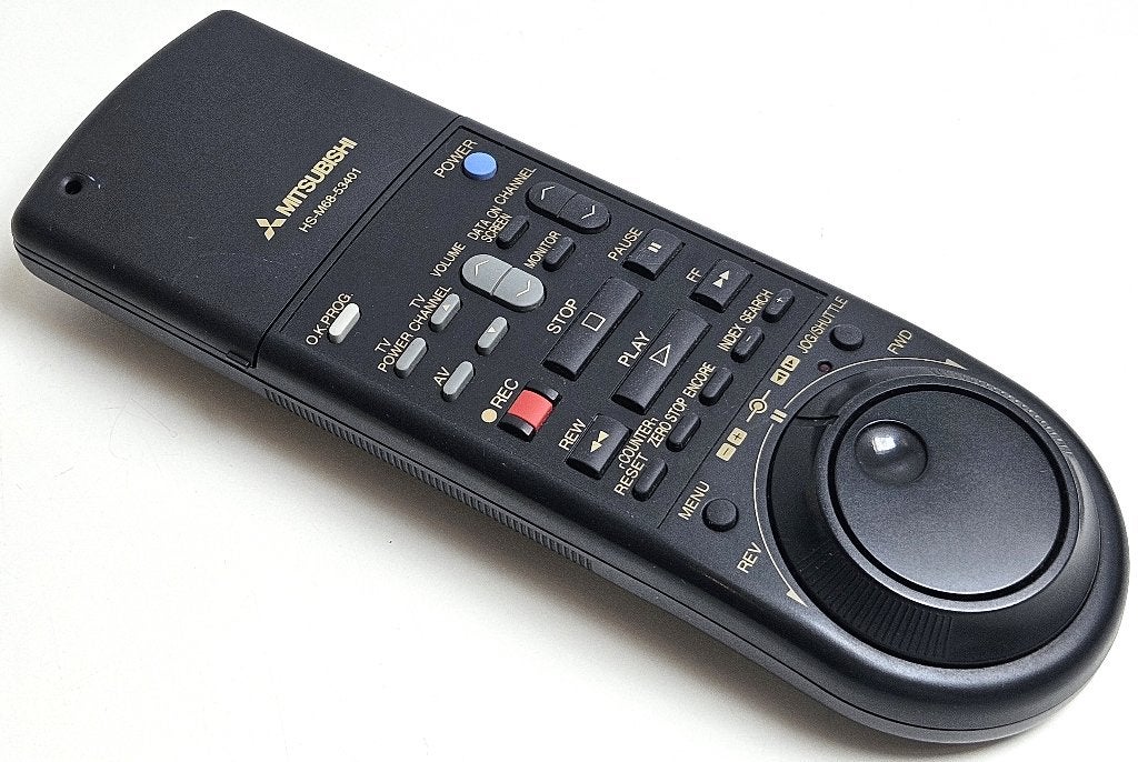 Mitsubishi HS-M68-53401 Videorecorder afstandsbediening, Gebruikt, Vhs, Ophalen of Verzenden, Origineel