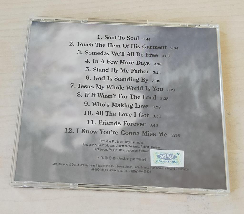 Bobby Harris - Soul To Soul CD 1994 Japan, Cd's en Dvd's, Ophalen of Verzenden, Zo goed als nieuw