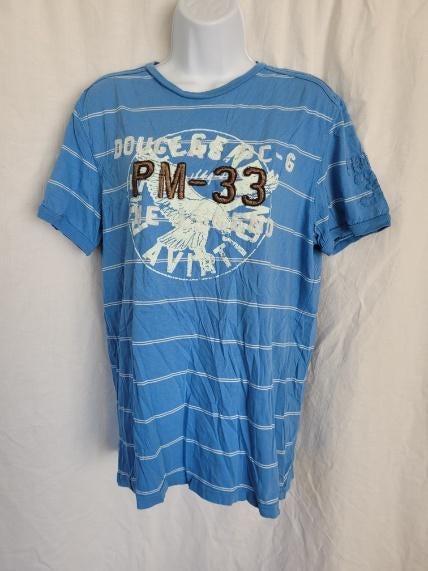 Stoer blauw shirt mt M merk PME Legend, ., Ophalen of Verzenden, Zo goed als nieuw, .
