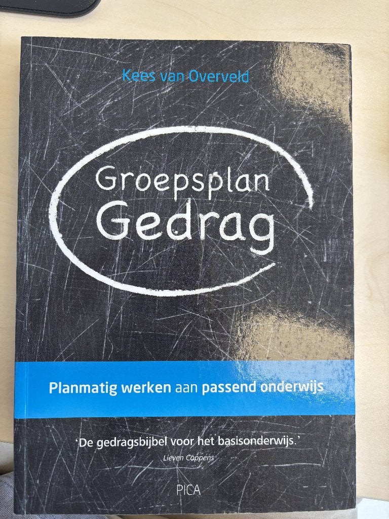Groepsplan Gedrag, Boeken, Ophalen of Verzenden, Beta, Zo goed als nieuw, HBO