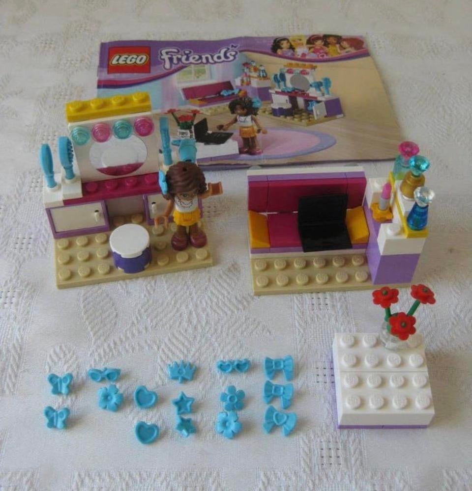 Lego Friends 41009 Andreas slaapkamer, Ophalen of Verzenden, Zo goed als nieuw