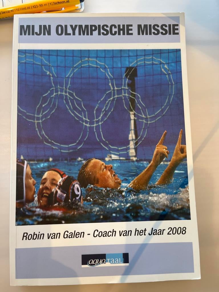 R. van Galen - Mijn Olympische missie, Ophalen of Verzenden, Zo goed als nieuw, Balsport, R. van Galen