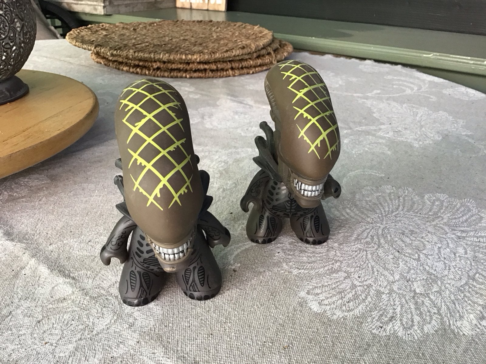 Set van 2 Alien Xenomorph Funko Pop-achtige figuren, Ophalen of Verzenden, Zo goed als nieuw