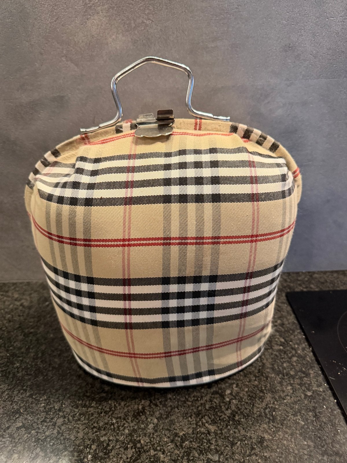 Vintage TMI Theemuts in Burberry-stijl, Ophalen of Verzenden