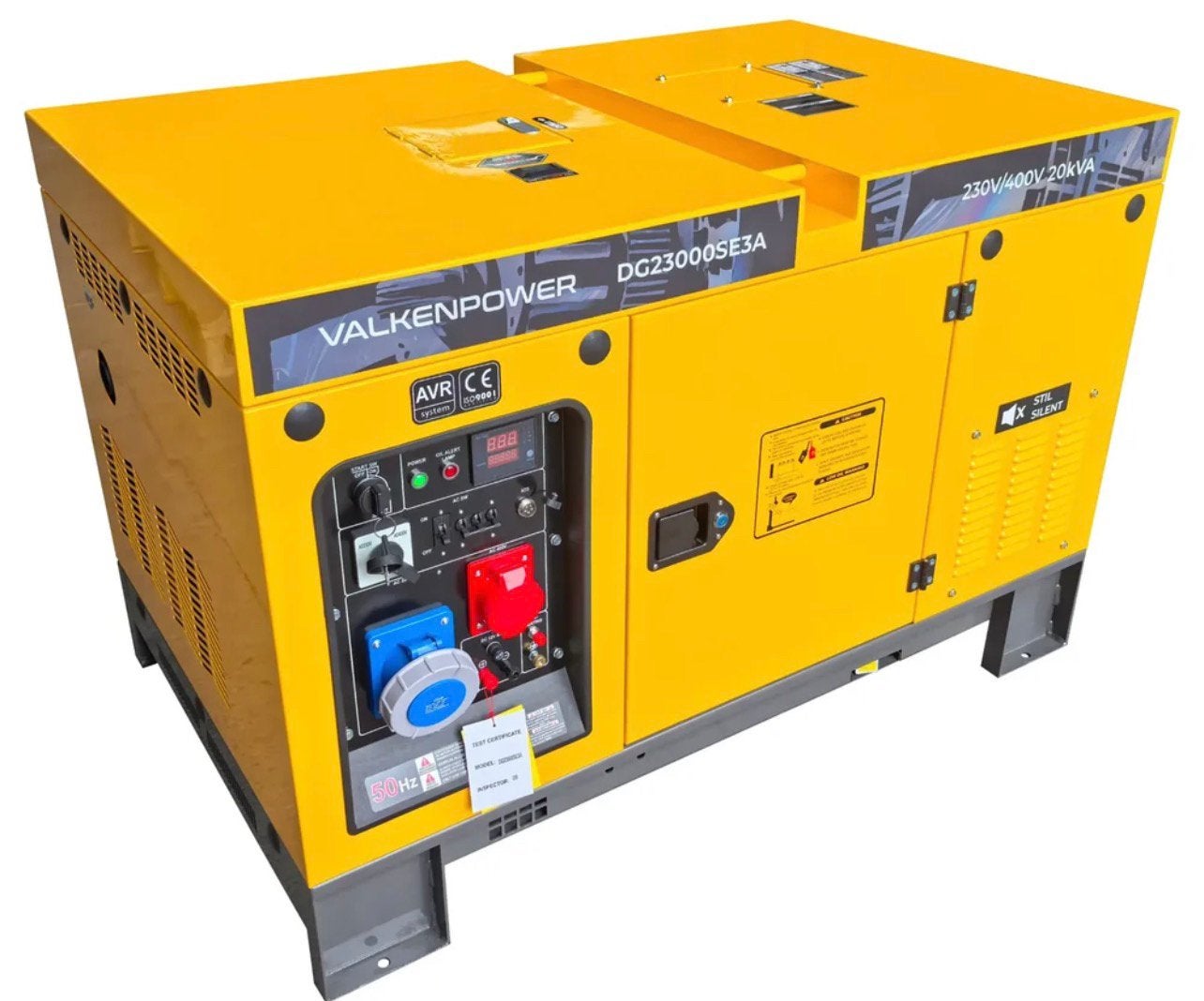 Diesel Generator 16 kW Geluidsgedempt met ATS en AVR, Ophalen, Nieuw