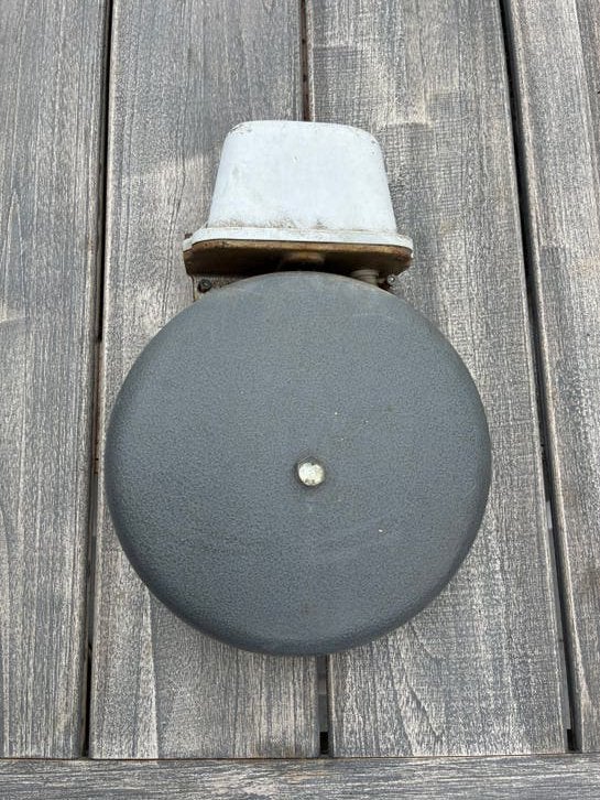GROTHE Nr. 781 deurbel doorsnede 25 cm 230v 0,05A 50Hz, Ophalen, Gebruikt
