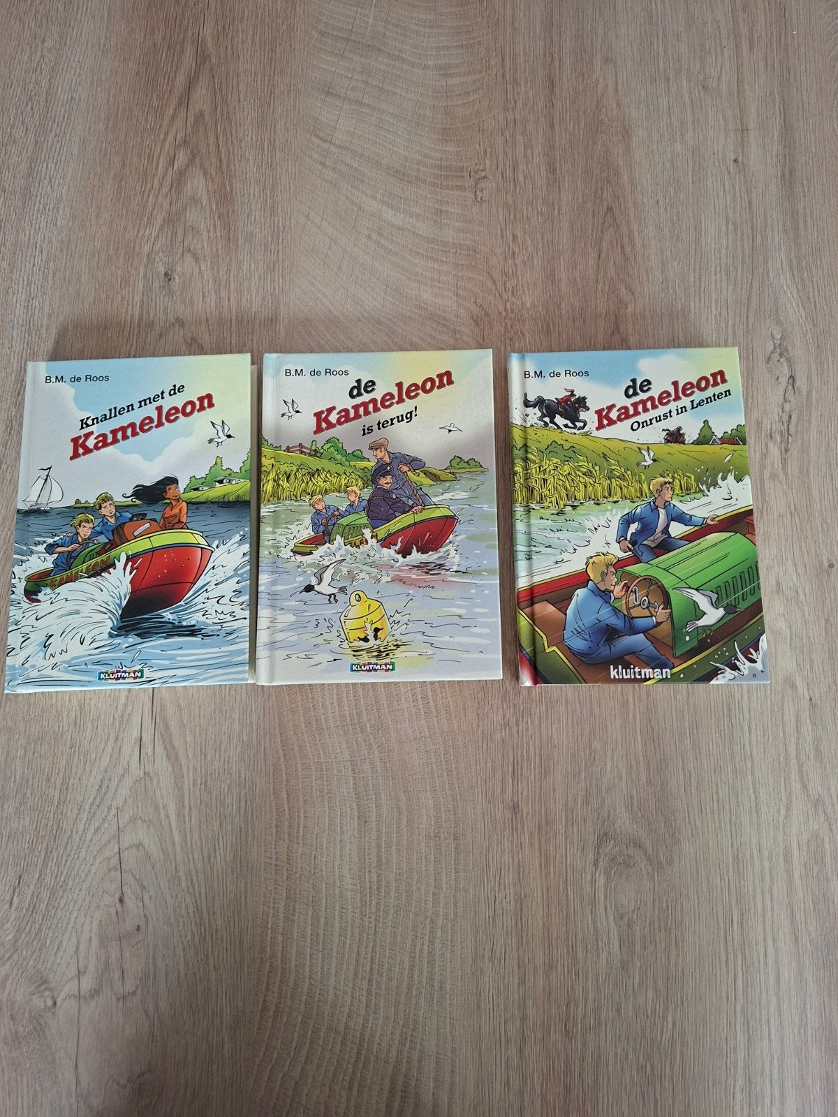 3 Kameleon boeken van B.M. de Roos - Ongelezen!, Ophalen of Verzenden