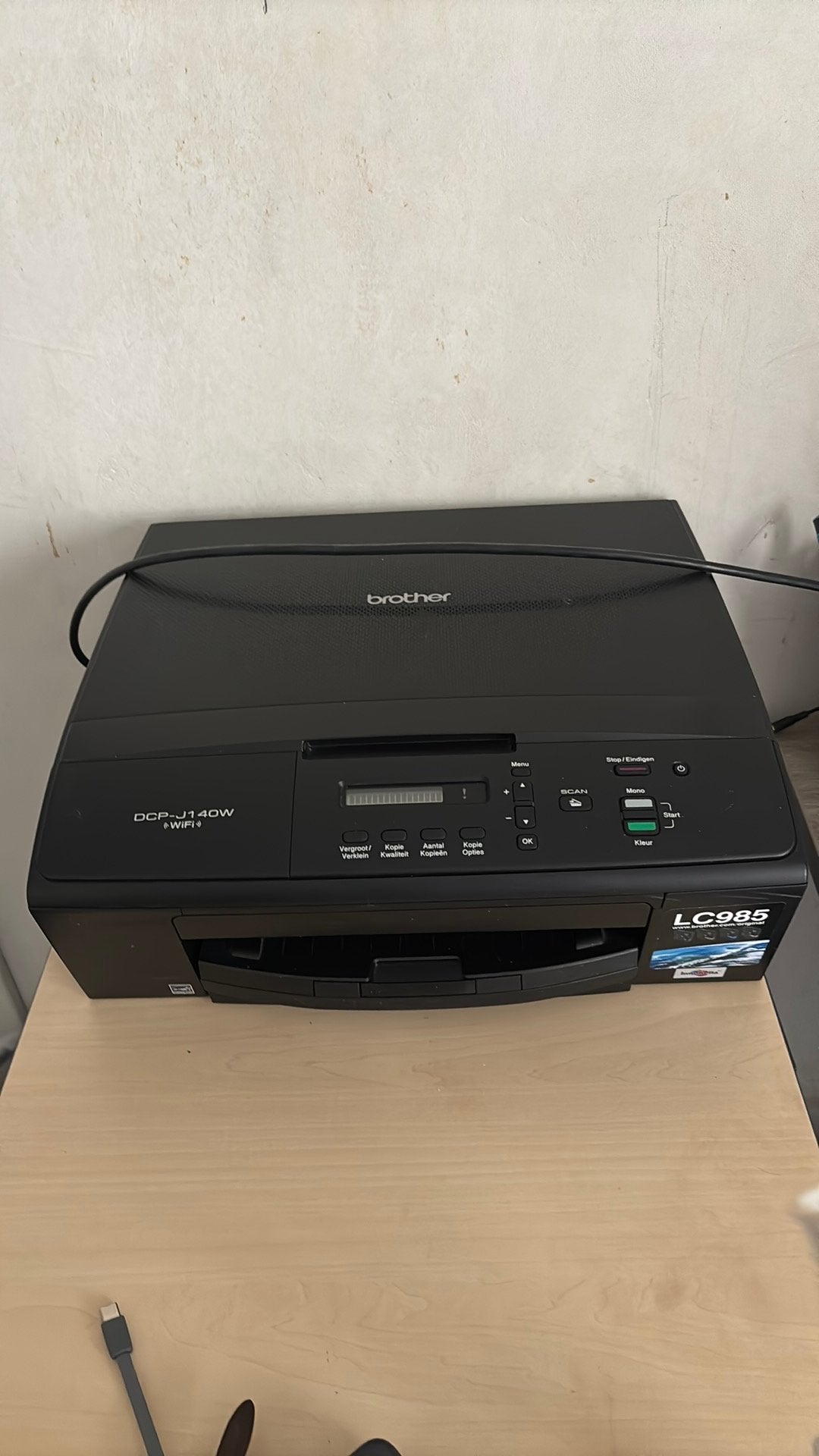 Brother printer DCP-J140W, Computers en Software, Printers, Gebruikt, Printer, Kleur printen, Ingebouwde Wi-Fi