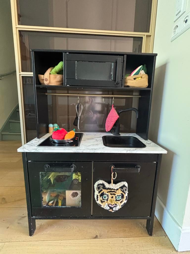 Gepimpt IKEA keukentje met toebehoren, Kinderen en Baby's, Ophalen, Gebruikt, Hout, Speelkeuken