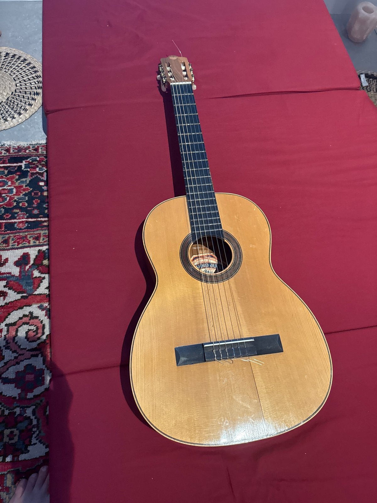 Telesforo Julve Klassieke Spaanse gitaar, Muziek en Instrumenten, Snaarinstrumenten | Gitaren | Akoestisch, Ophalen, Gebruikt