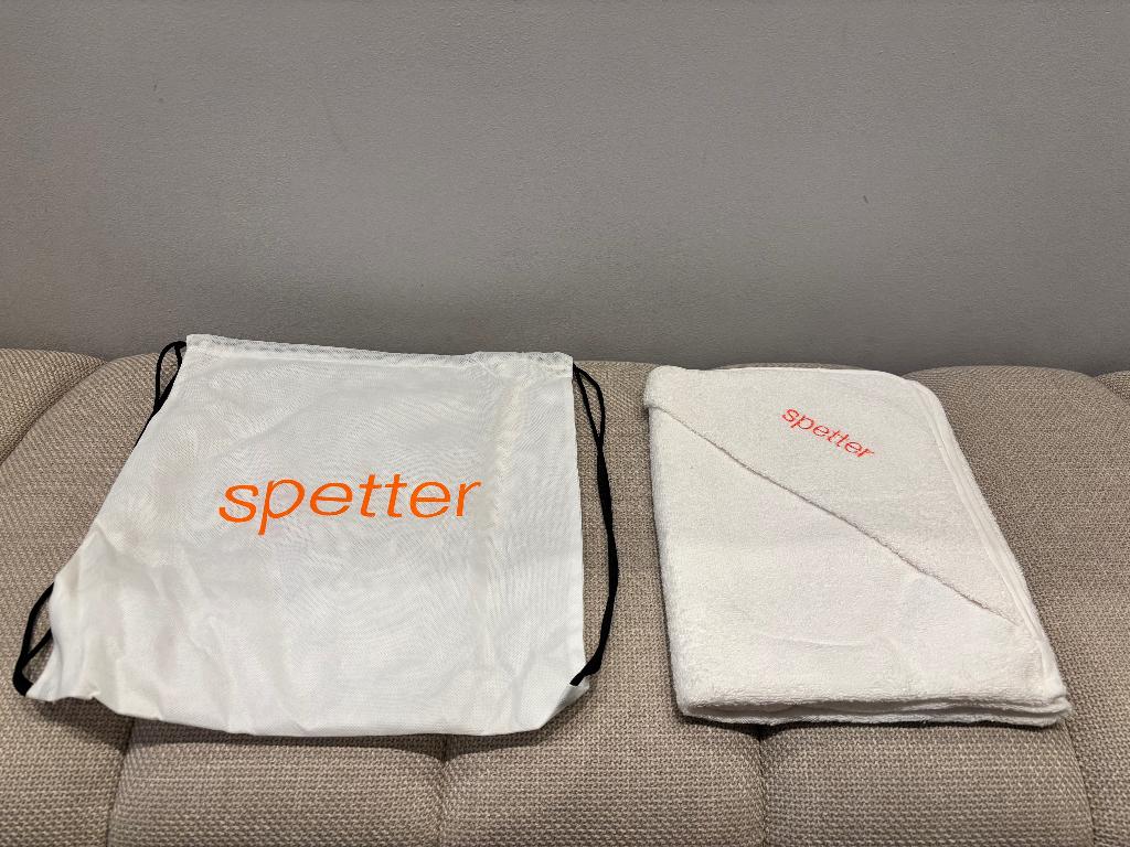Badcape babycape Spetter Limited Edition incl draagtas, Ophalen, Nieuw, Overige typen, Overige merken