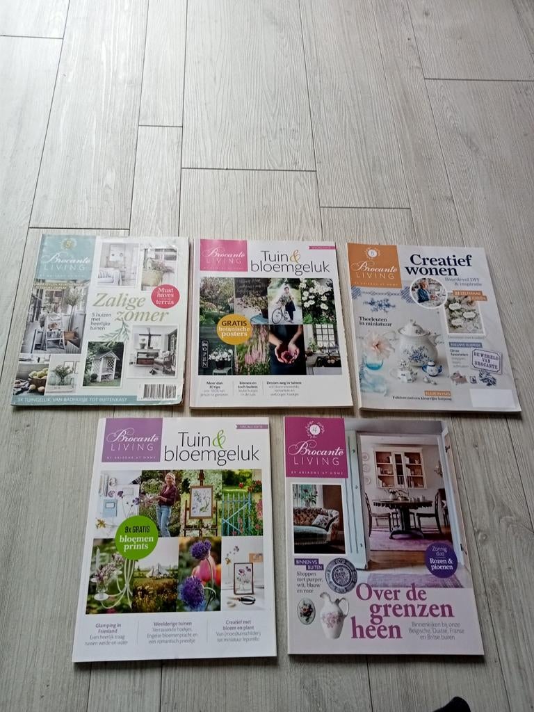 Brocante living " Magazines 2023/24 ", Ophalen of Verzenden, Zo goed als nieuw, Overige typen