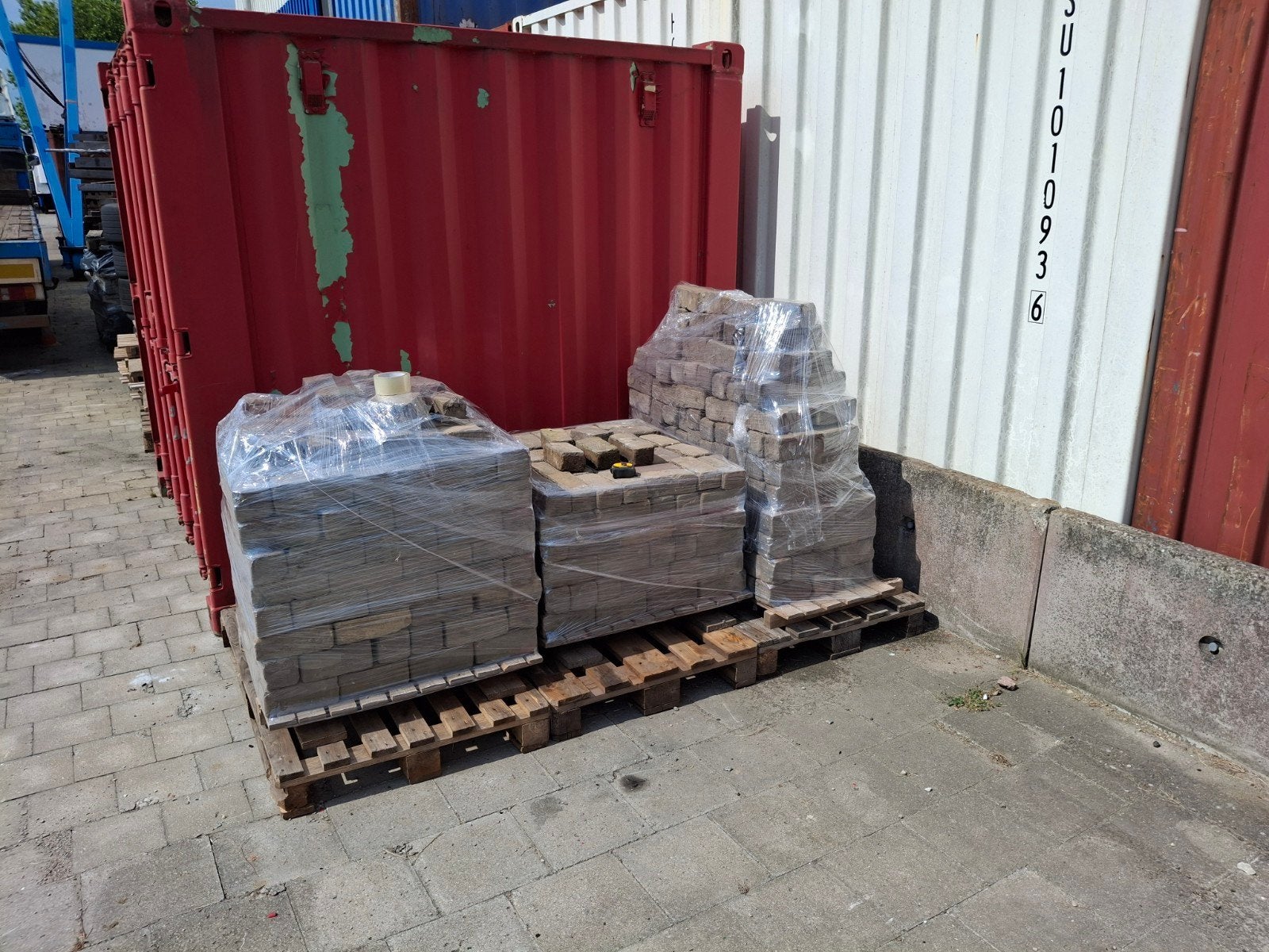 Gebruikte klinkers, Ophalen, Gebruikt, Klinkers, 10 m² of meer