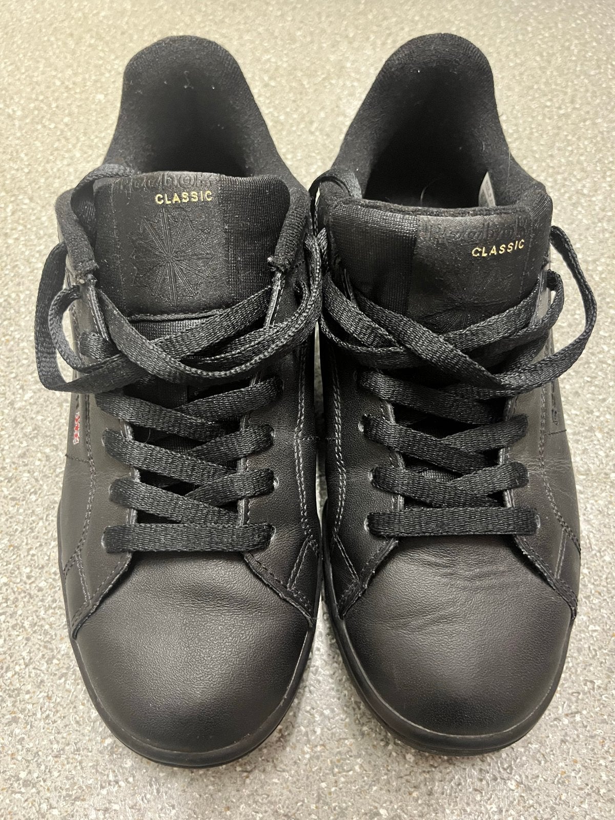 Reebok Classic zwarte sneakers - Maat 41, Kleding | Dames, Ophalen of Verzenden, Gedragen, Zwart, Sneakers of Gympen