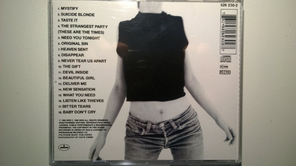INXS - The Greatest Hits, Ophalen of Verzenden, Zo goed als nieuw, Poprock, Album