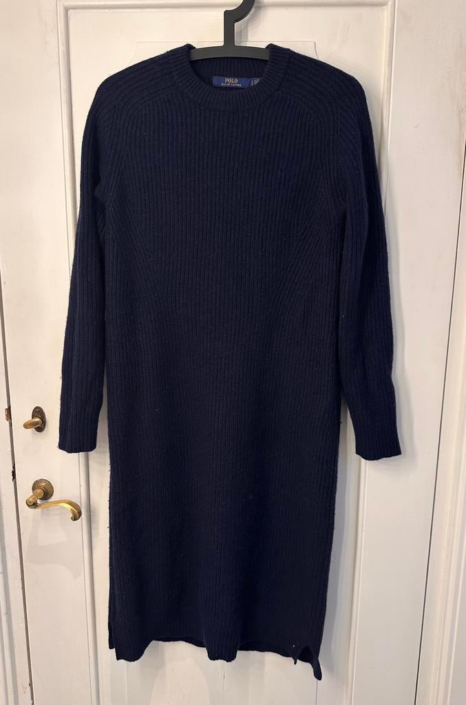 Ralph Lauren cashmere jurk, Kleding | Dames, Zo goed als nieuw, Maat 36 (S), Onder de knie, Verzenden