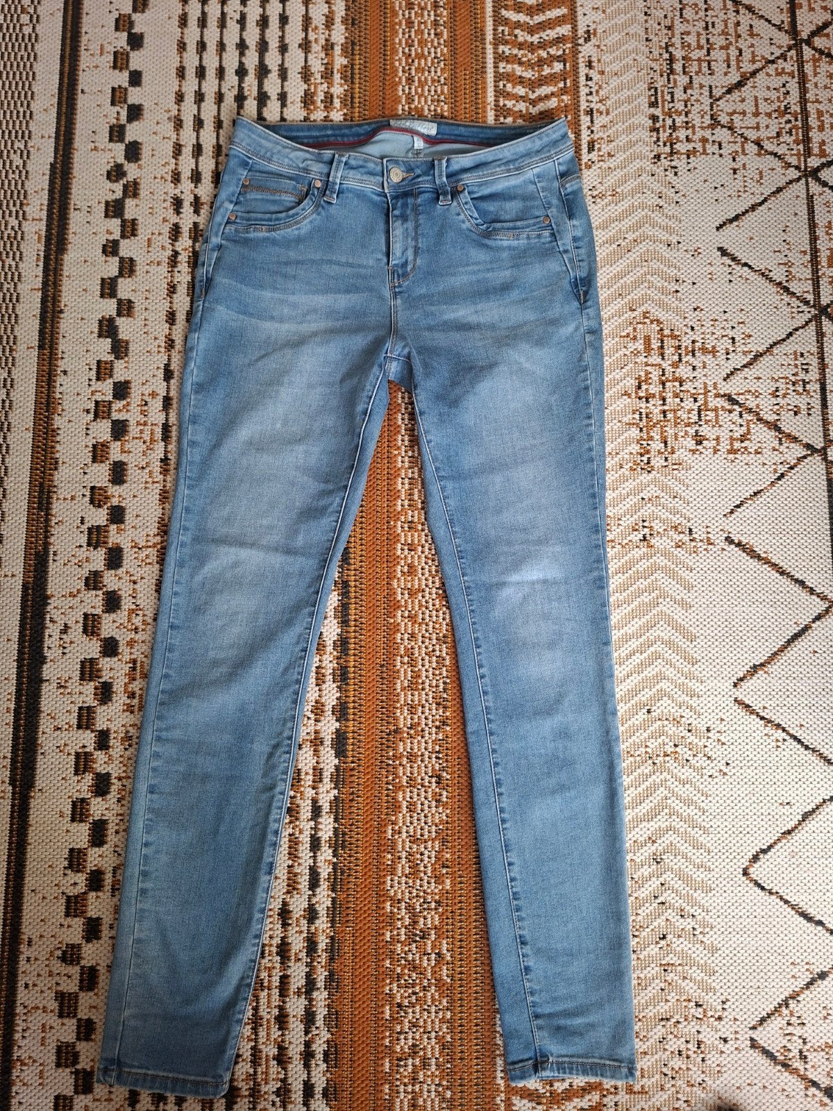 Red Button Skinny Jeans - Maat 40, Blauw, Ophalen of Verzenden, Zo goed als nieuw, W30 - W32 (confectie 38/40)
