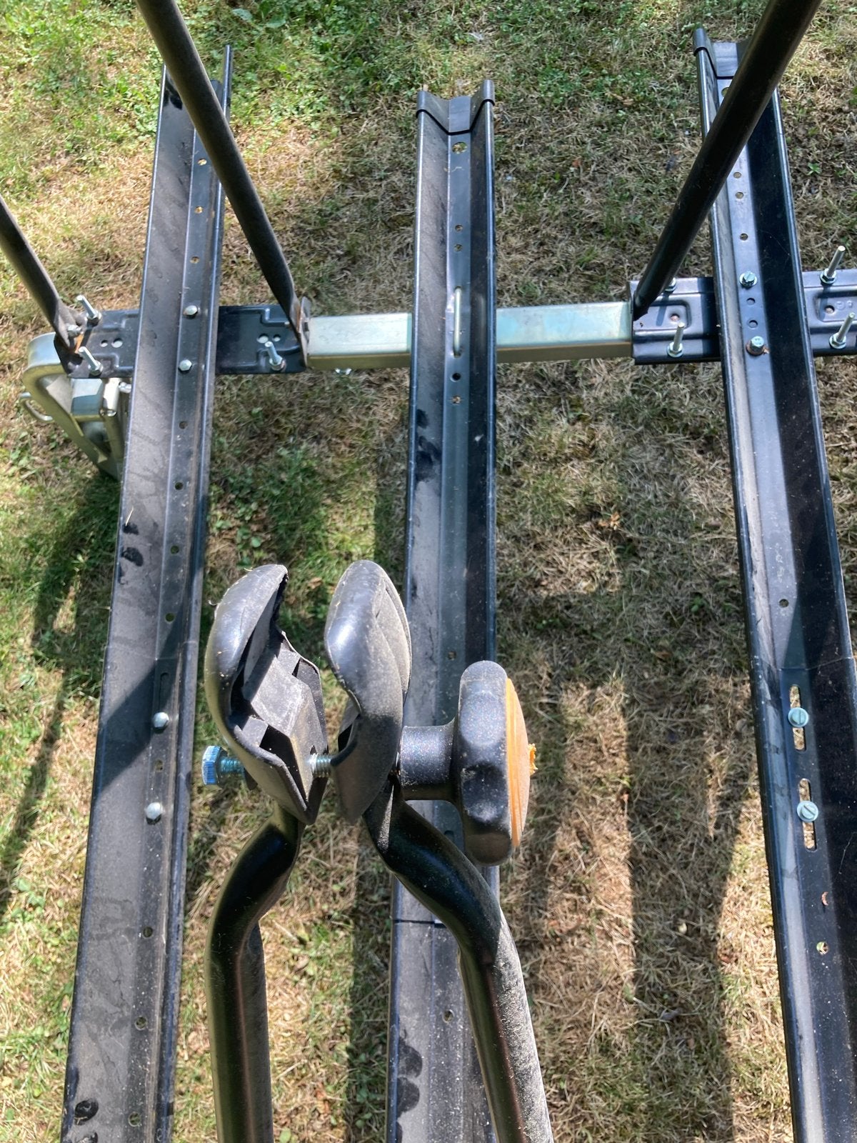 Fietsendrager voor 5 fietsen - Bagagewagen/Aanhanger, Ophalen, Gebruikt, Overige typen, 80 kg of meer