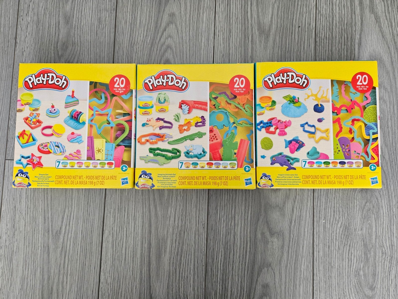 play doh 3 pakken nieuw, Ophalen of Verzenden, Nieuw, Knutselen