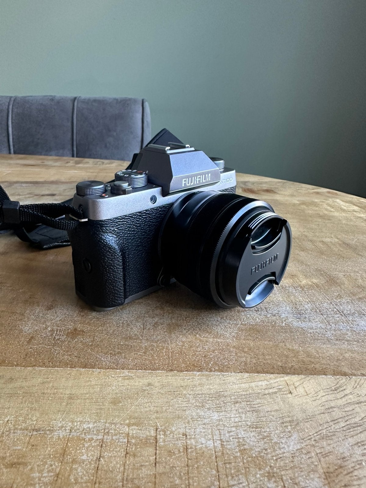 Fujifilm X-T100, Audio, Tv en Foto, Fotocamera's Digitaal, Spiegelreflex, Ophalen of Verzenden, Zo goed als nieuw, Fuji