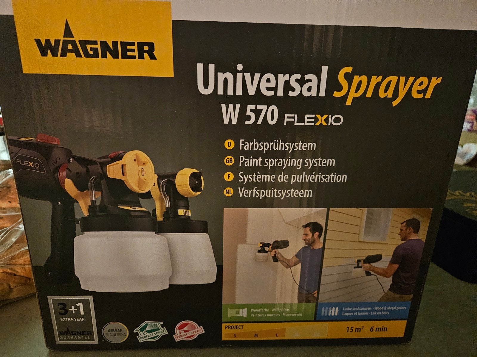 Wagner Universal Sprayer W 570 FLEXiO Verfspuitsysteem, Ophalen, Verfspuit of Verfpomp