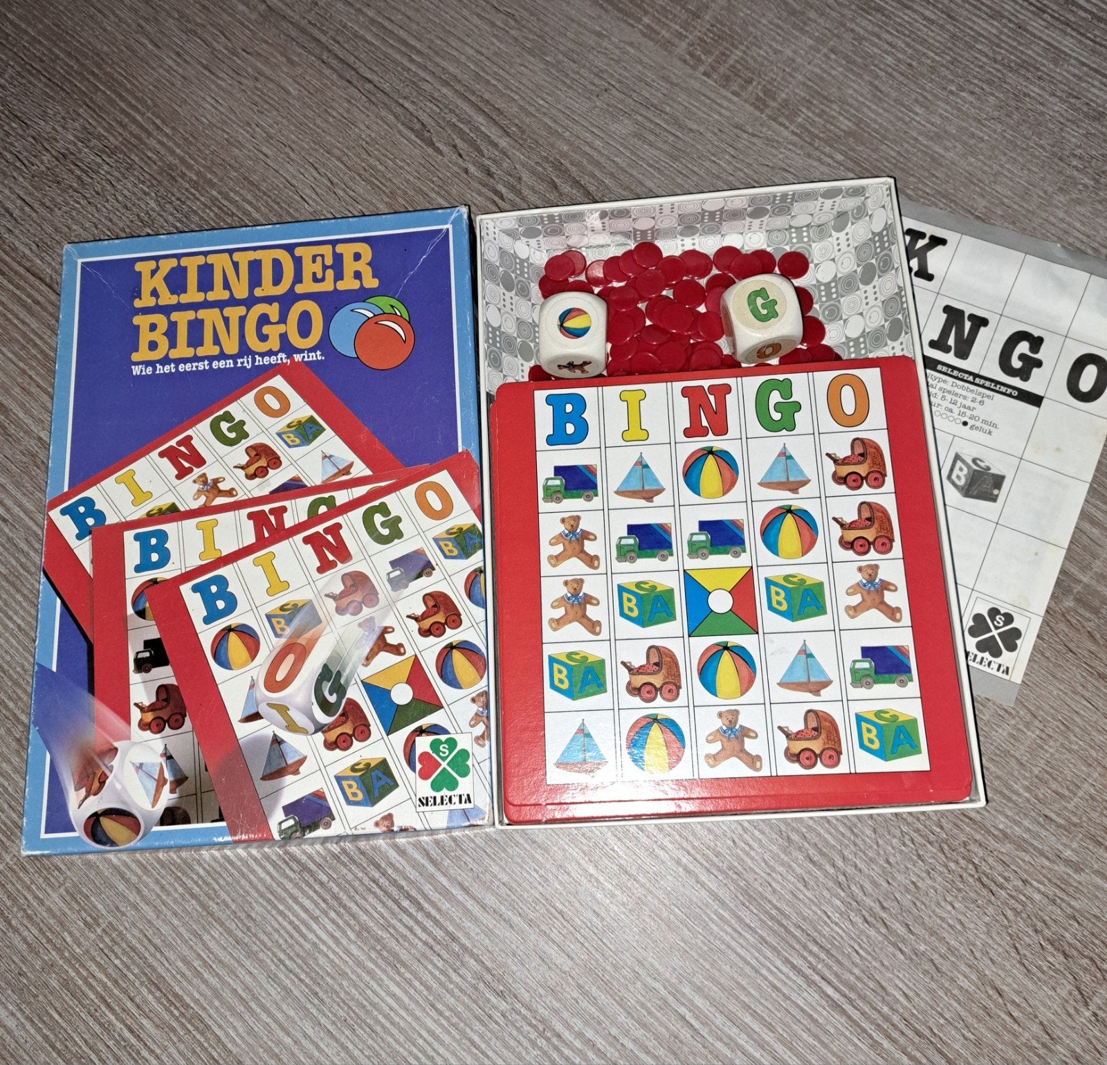Kinder bingo, Ophalen of Verzenden, Zo goed als nieuw