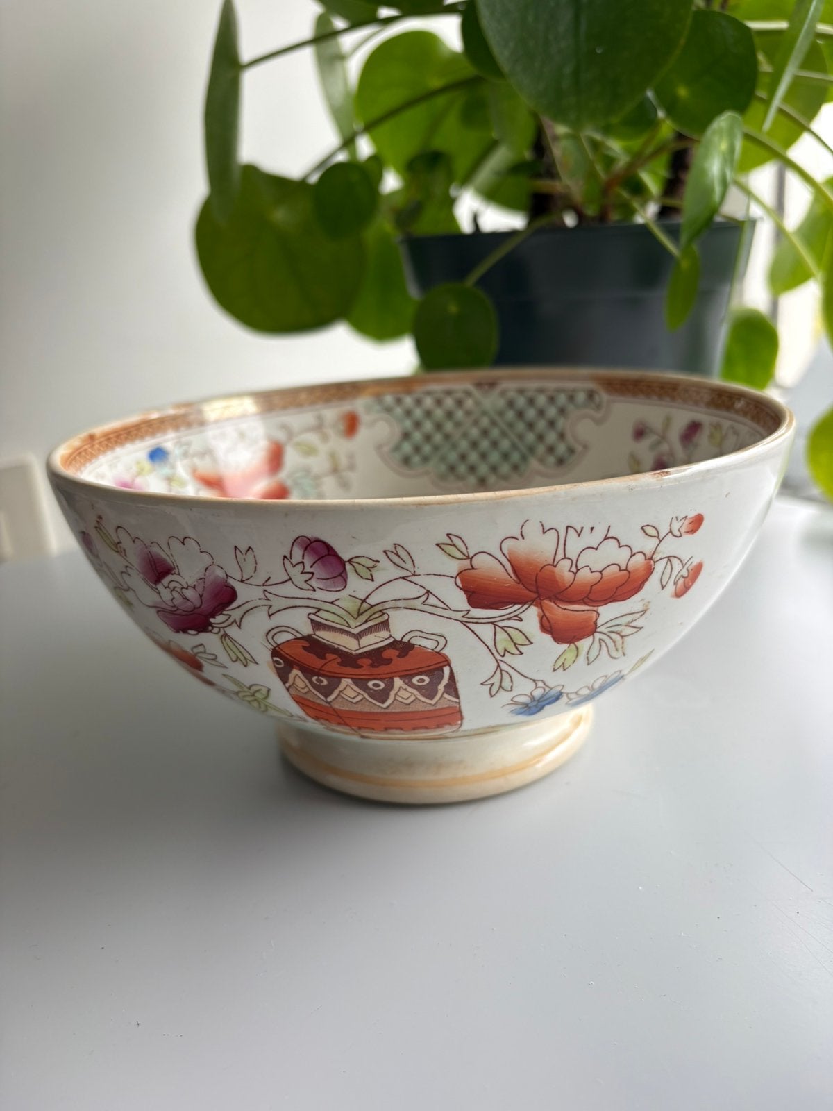 2 Regout Maastricht kommen 19 cm Flora serie, Antiek en Kunst, Ophalen of Verzenden