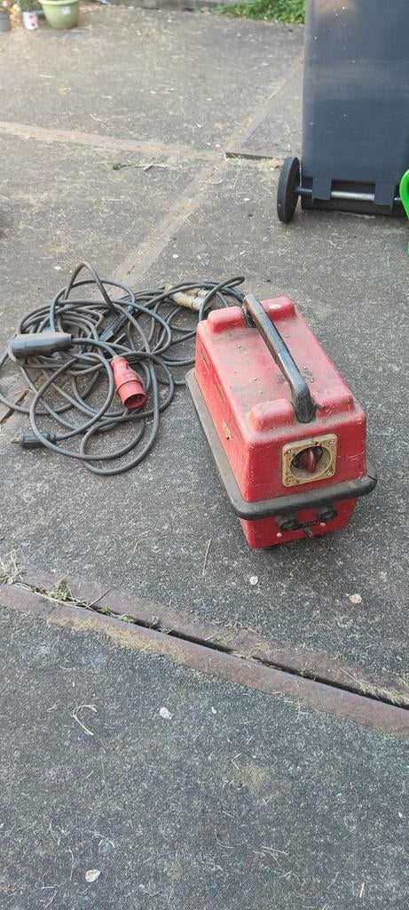 Zinser las apparaat 380 v las machine, Ophalen, Gebruikt, Minder dan 150 ampère, Elektroden