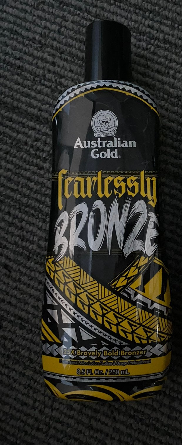 Nieuwe australian gold fearlessly bronze zonnebankcreme, Sieraden, Tassen en Uiterlijk, Ophalen of Verzenden, Nieuw, Zonnebrand of After Sun
