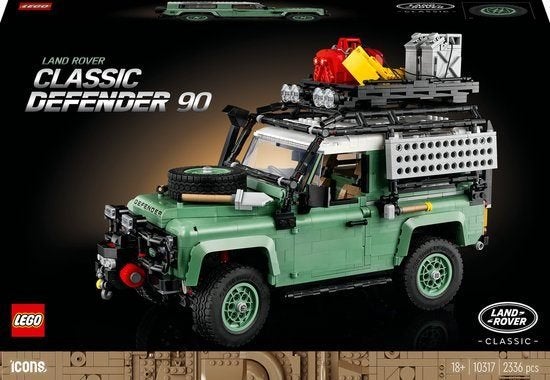 LEGO 10317 Icons Land Rover Classic Defender 90, Ophalen, Lego, Nieuw, Icons