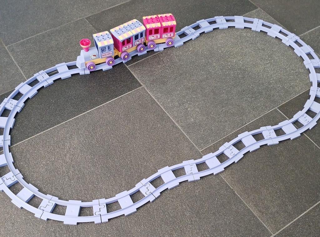 Duplo trein met rails, Ophalen, Gebruikt, Duplo