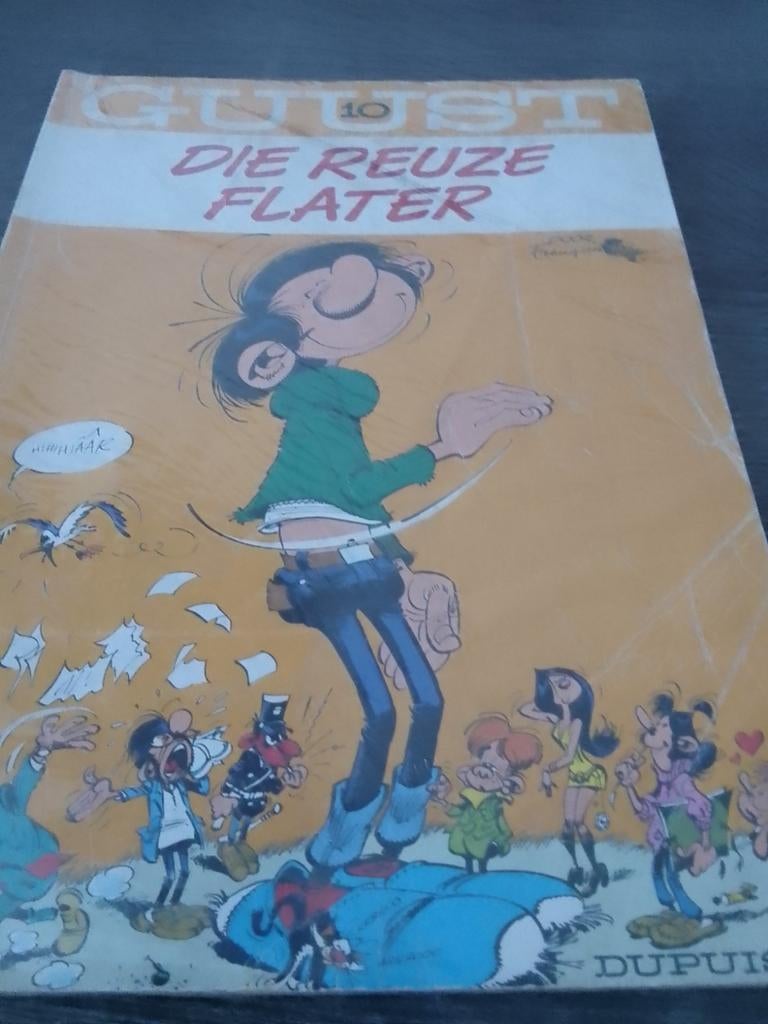 Guust Flater 10: Die Reuze Flater - Klassieke Strip, Eén stripboek, Ophalen, Gelezen, Franquin