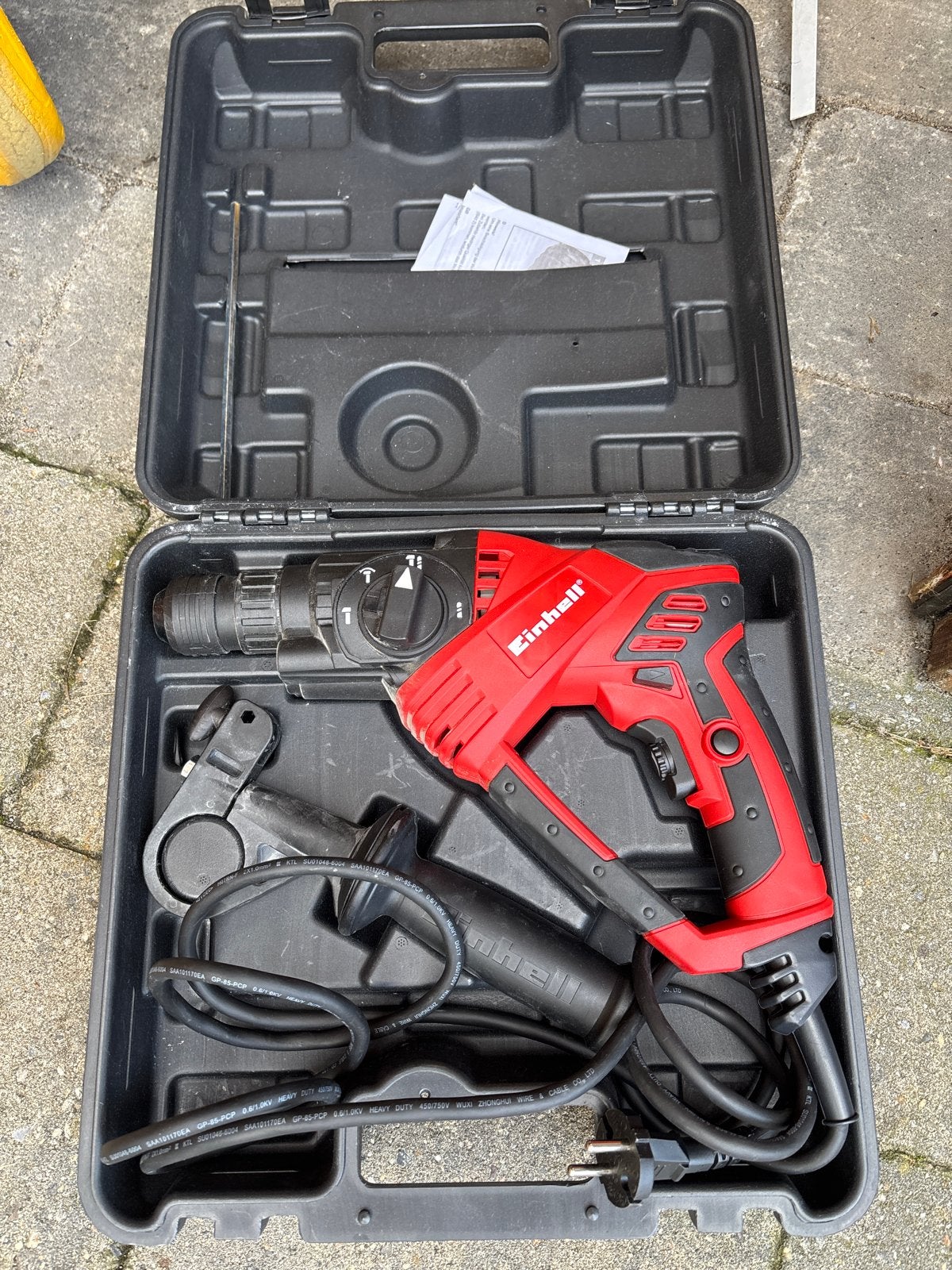 Einhell Boorhamer RT-RH 20/1 - 1.6 Joule, 600 watt of meer, Boor- en/of Breekhamer, Ophalen of Verzenden, Zo goed als nieuw