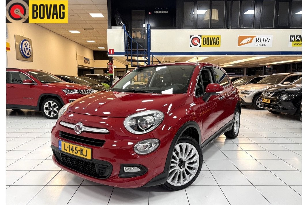 Fiat 500X 1.6 PopStar Bovag Garantie Airco (bj 2015), Auto's, Fiat, Gebruikt, Euro 6, 4 cilinders, Automatische klimaatregeling