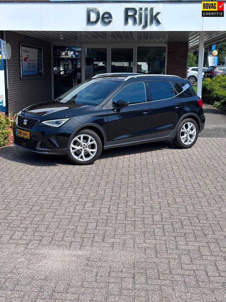 Seat ARONA 1.0 EcoTSI FR Business Connect | Carplay/Android,, Auto's, Seat, 1131 kg, Stof, Gebruikt, Zwart