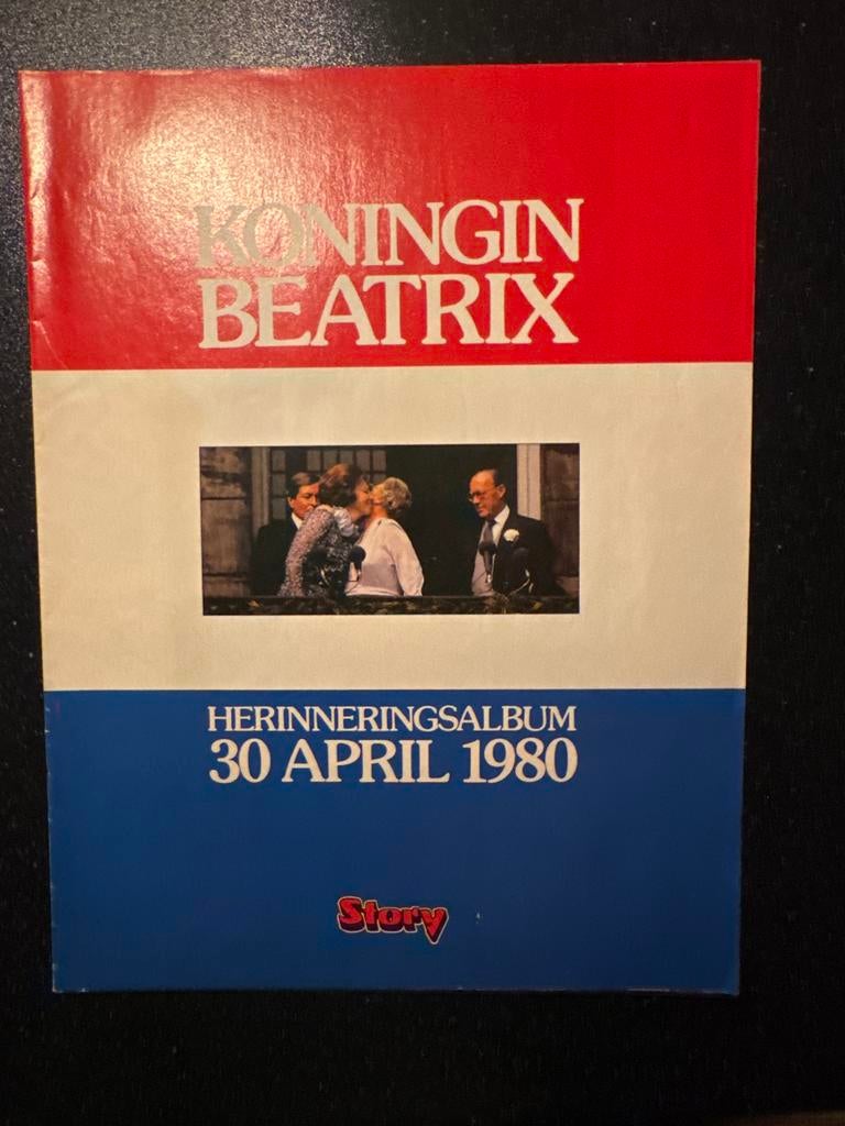 Koningin Beatrix Herinneringsalbum 30 april 1980 Story, Verzenden, Gelezen, Overige typen