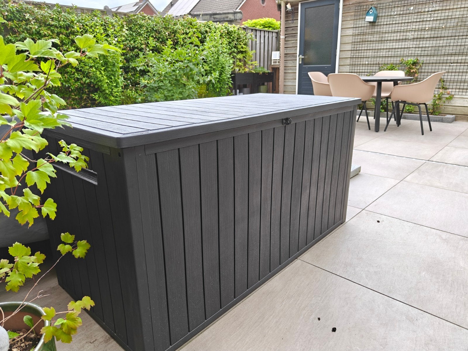 Grote Kussenbox Keter 643L - Zo goed als nieuw, Ophalen, Zo goed als nieuw, Kunststof, Overige typen