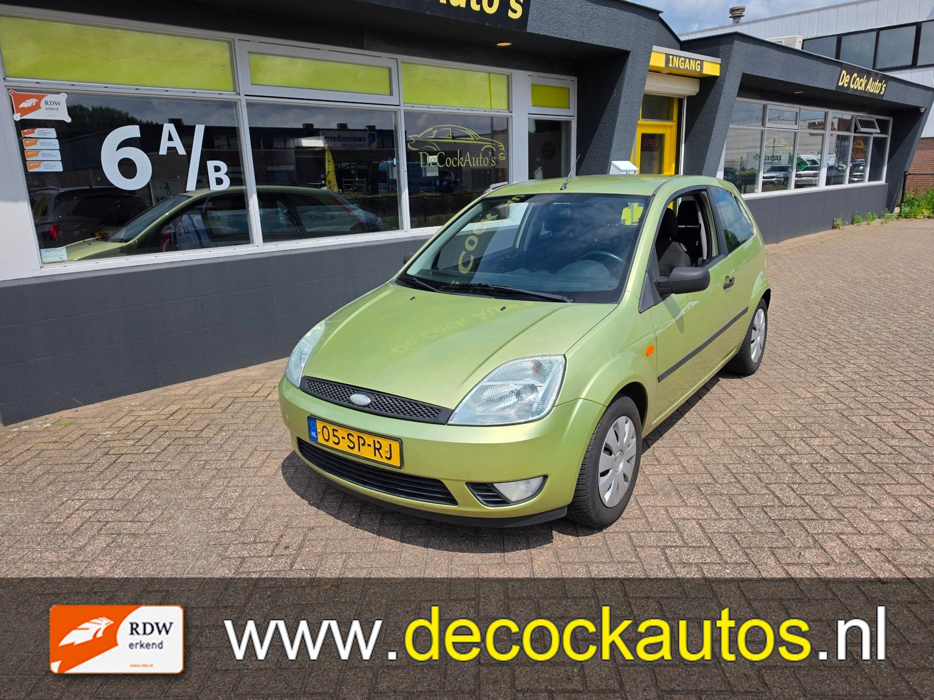Ford Fiesta 1.3 Futura, Auto's, 1299 cc, Origineel Nederlands, Bedrijf, Handgeschakeld