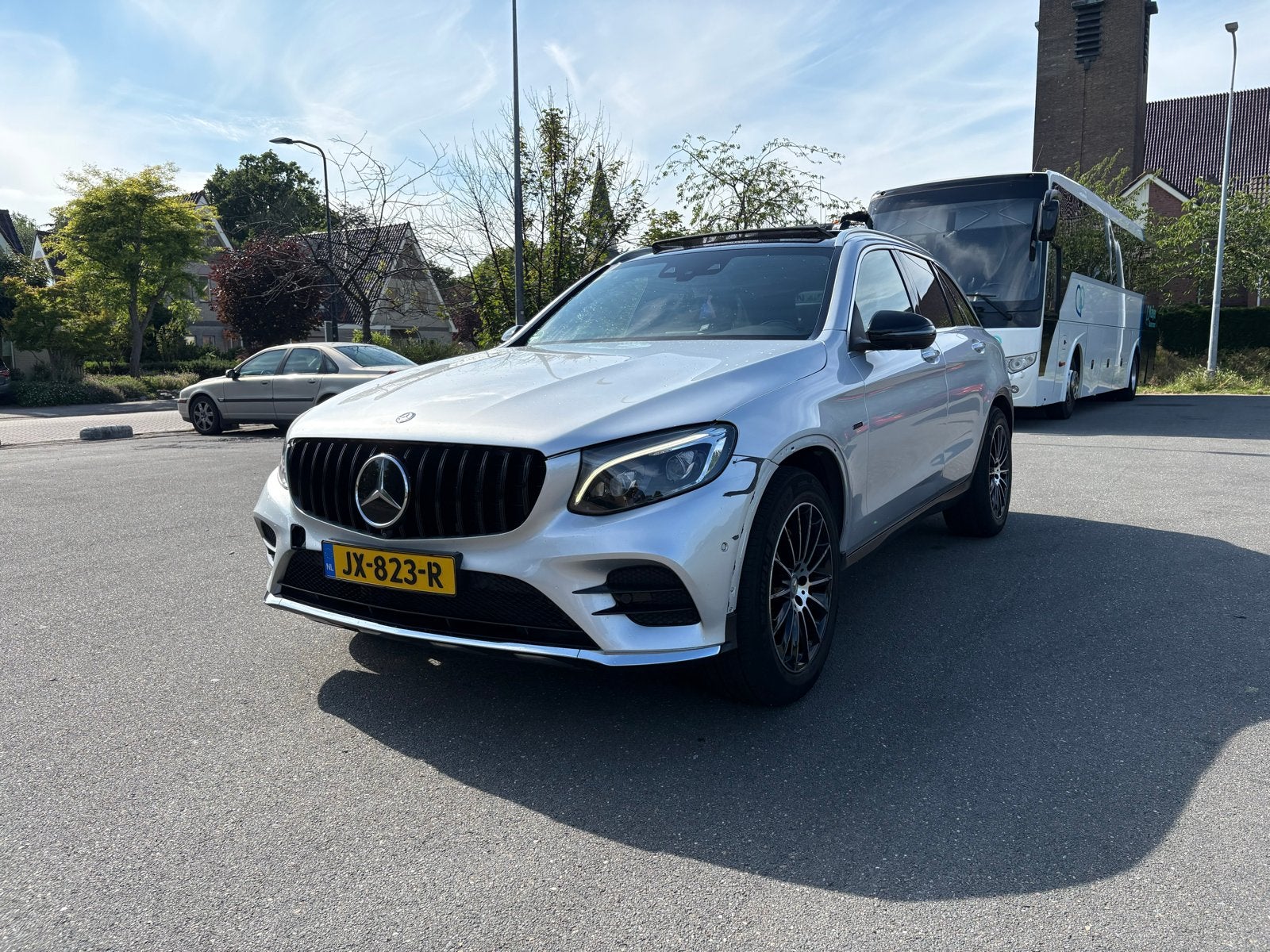 Mercedes-Benz GLC 250 211pk 4MATIC 9G-TRONIC 2016 Grijs, Automaat, 4 cilinders, 14 km/l, GLC