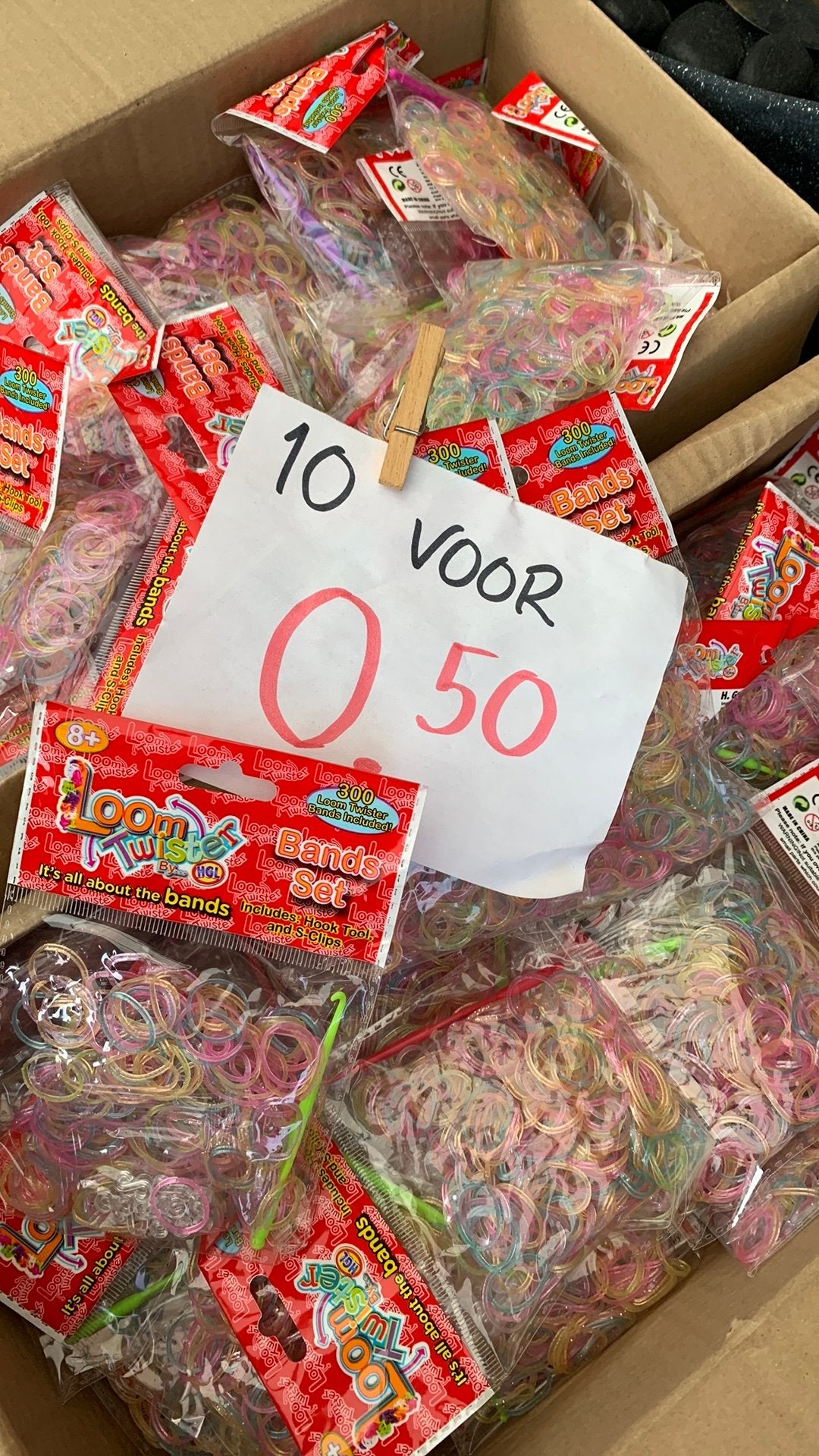 Loombandjes, Nieuw, Meerkleurig, Ophalen of Verzenden, Rubber