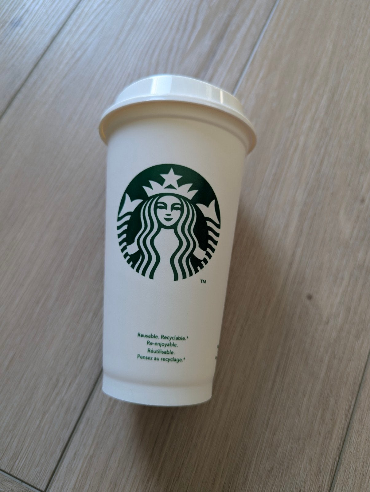 Starbucks reusable koffie beker, Ophalen of Verzenden, Zo goed als nieuw