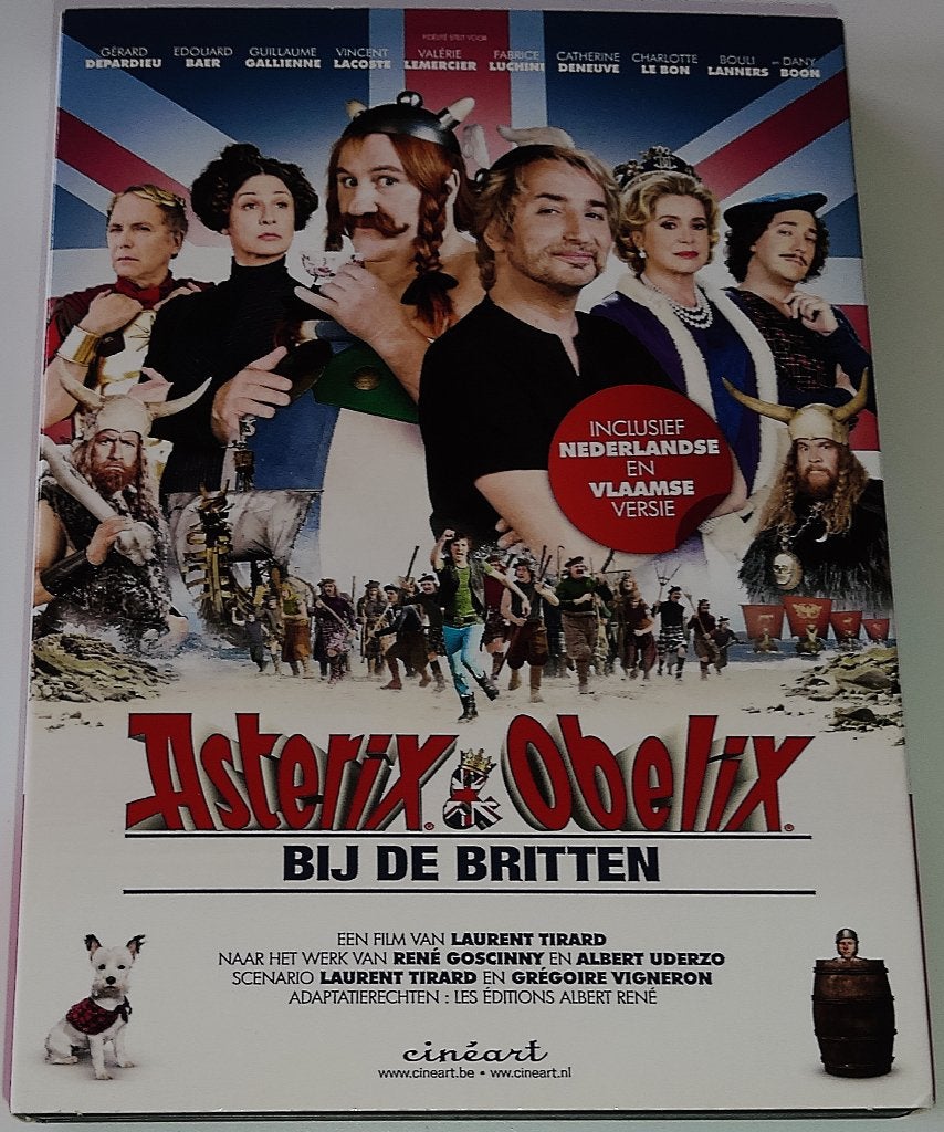 Dvd *** ASTERIX & OBELIX *** Bij de Britten, Cd's en Dvd's, Nederlands, Nederlands, Overige genres, Ophalen of Verzenden
