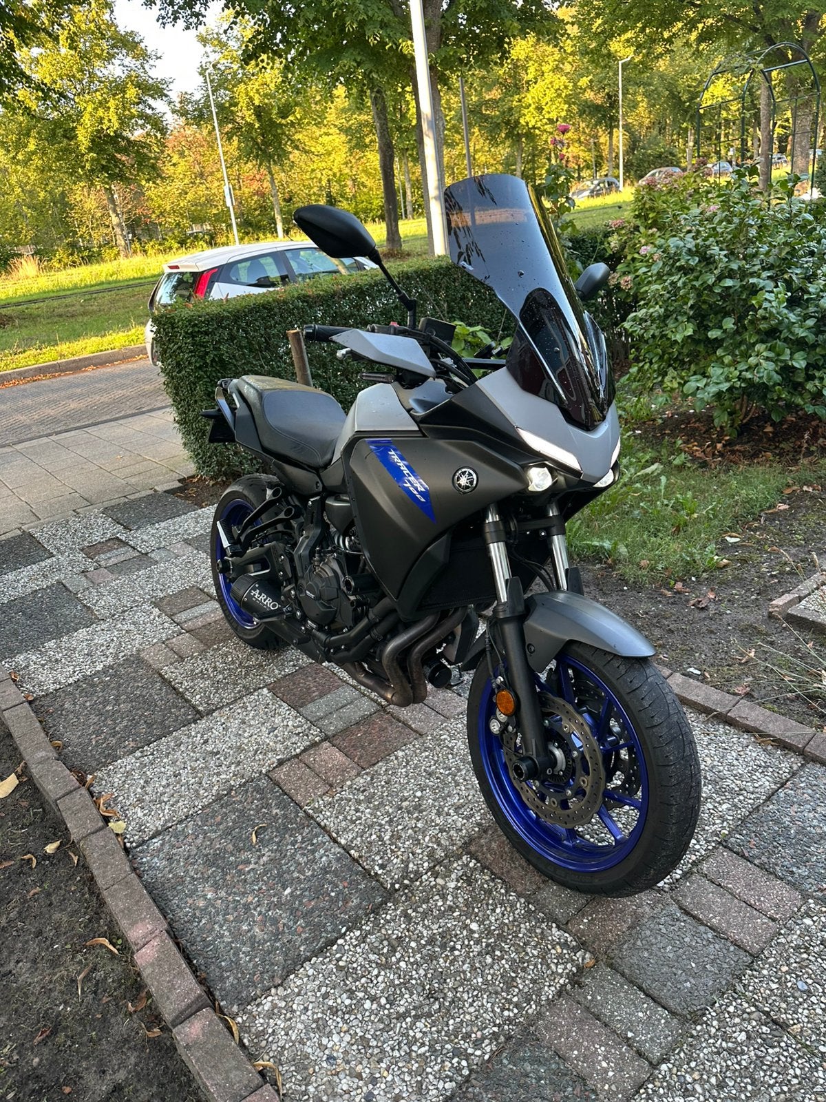 Tracer 700 arrow volledig uitlaat systeem, Motoren, 2 cilinders, Motorrijbewijs A, Gebruikt, Particulier