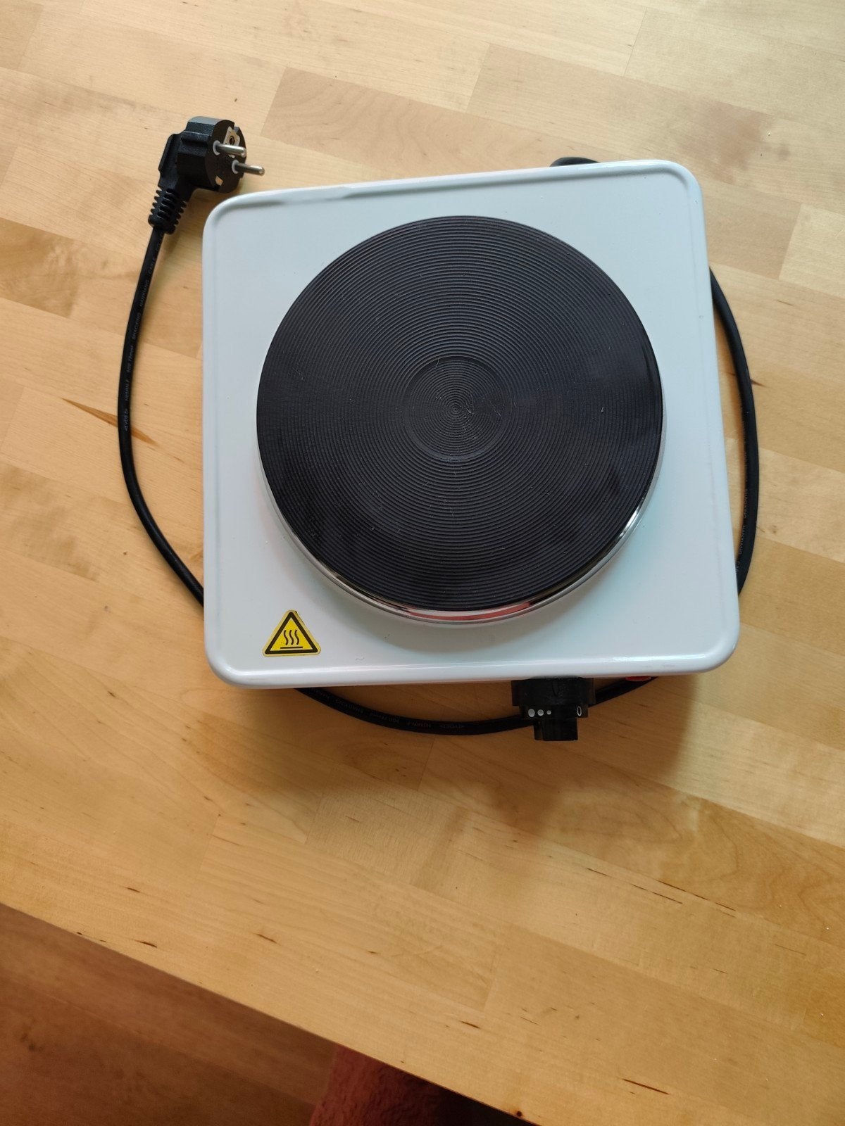 Blokker elektrische kookplaat - zo goed als nieuw, 3 kookzones of minder, Ophalen of Verzenden, Zo goed als nieuw, Vrijstaand